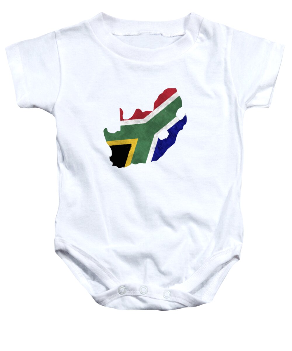 Details about   50% American 50% South African Equals 100% Awesome South Africa Flag Baby Onesie 