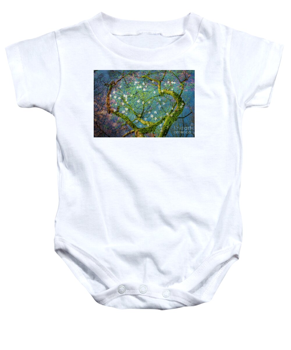 Magic Forest Baby Onesie featuring the photograph Spring is in the air-1 by Casper Cammeraat