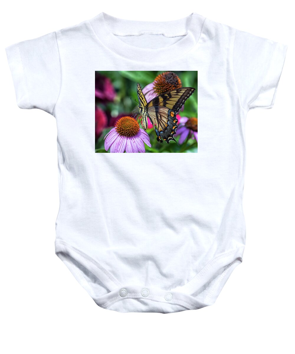Georgia Baby Onesie featuring the photograph The Perch by Ray Silva