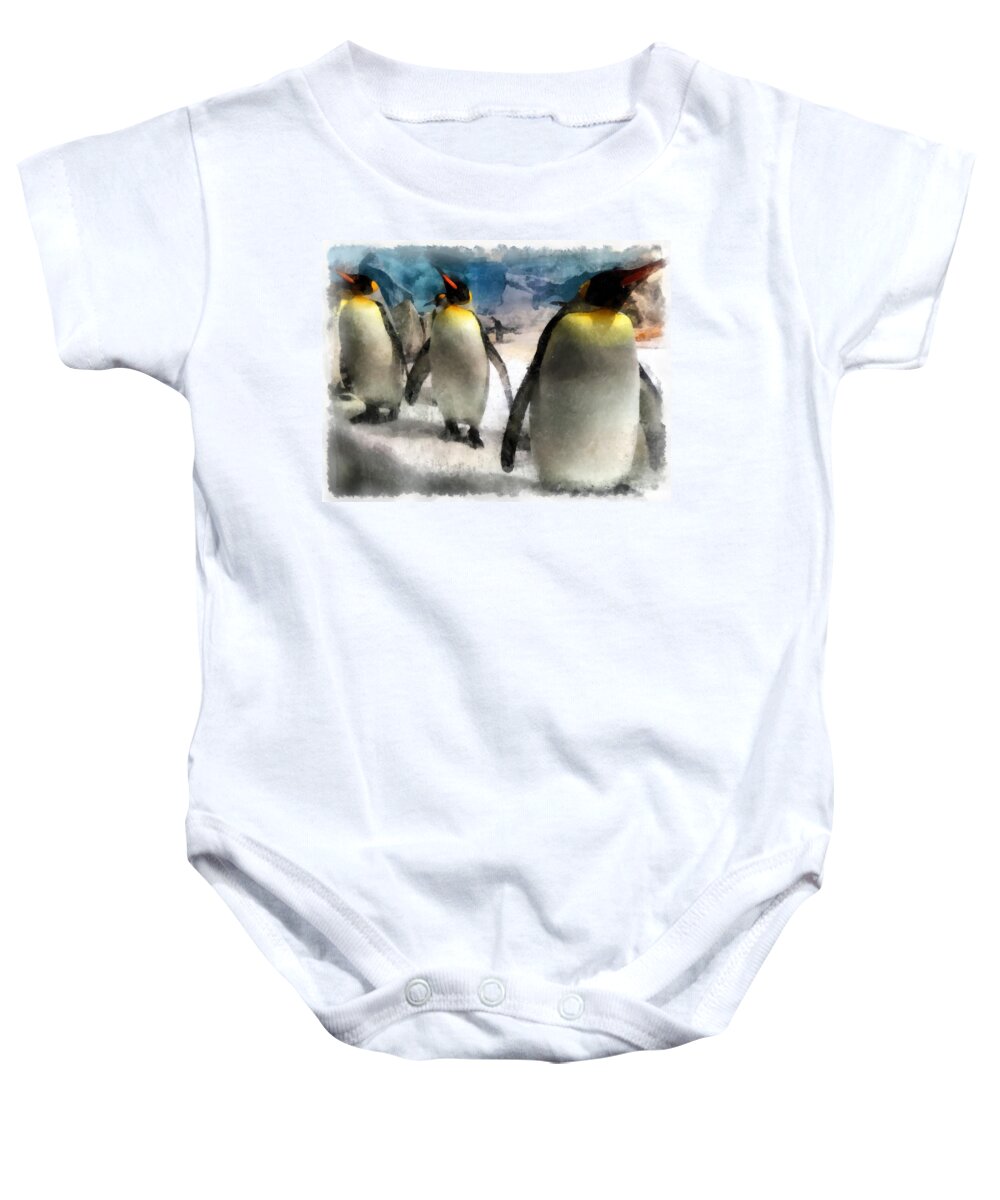 Art Baby Onesie featuring the photograph Three wise men by Ashish Agarwal