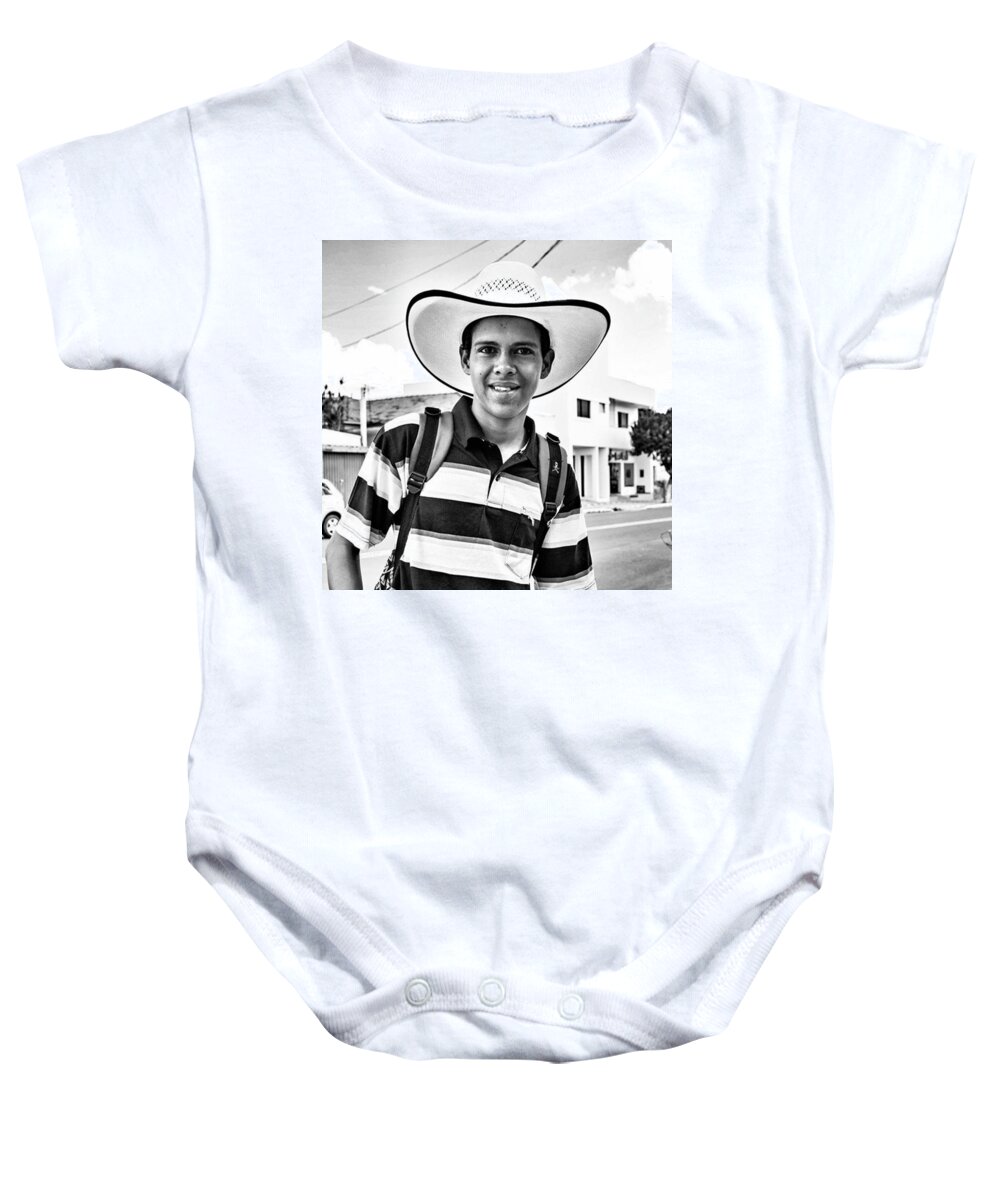 Portuguese Baby Onesie featuring the photograph Tomorrow I Travel Back To South by Aleck Cartwright