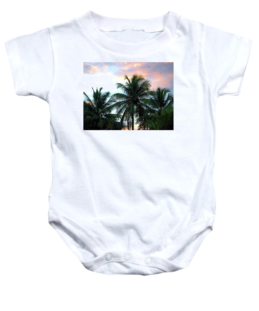 Seas Baby Onesie featuring the photograph Tropical Dawn I I by Newwwman