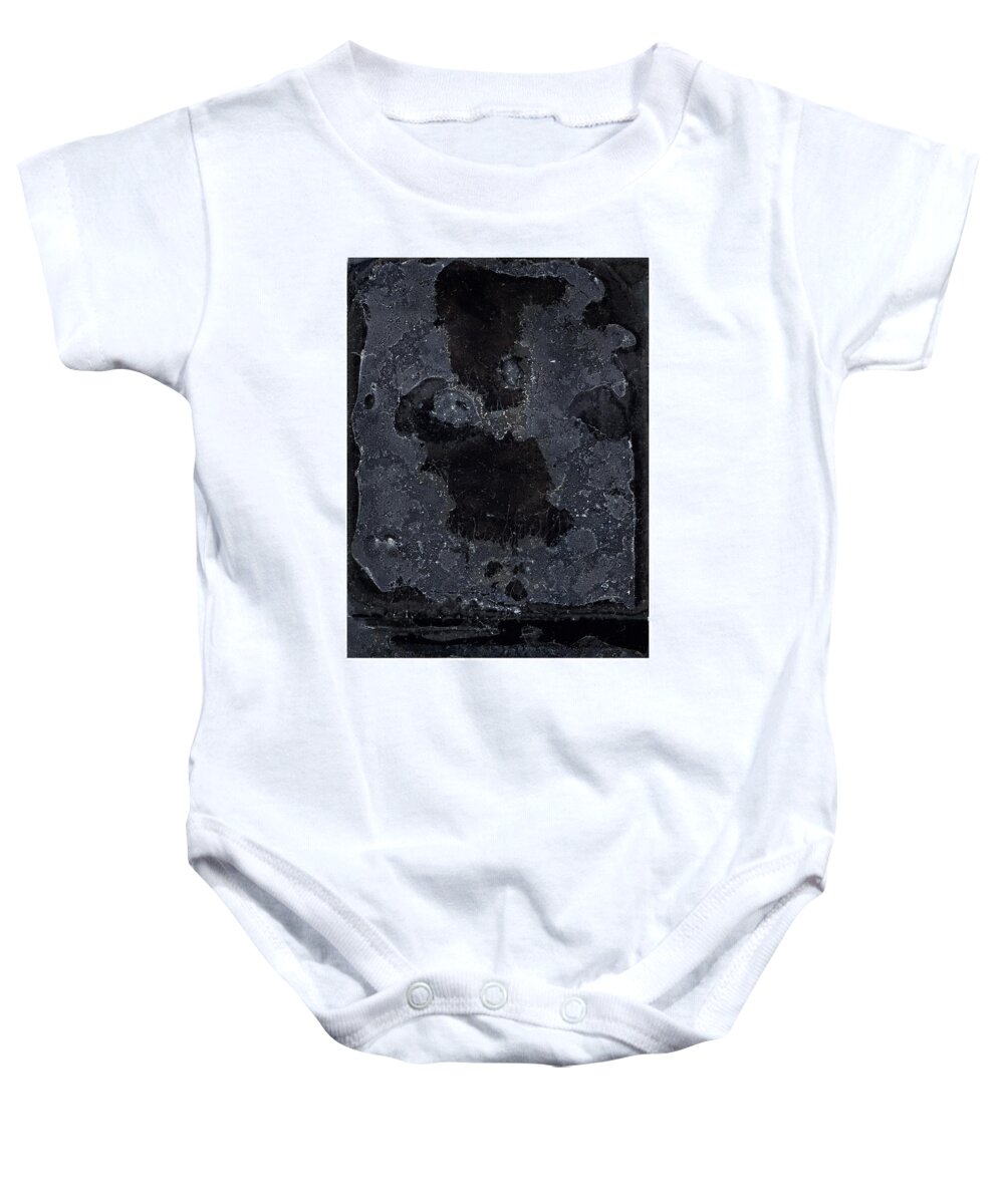 Abstract Photograph Baby Onesie featuring the digital art Untitled 10 by Doug Duffey