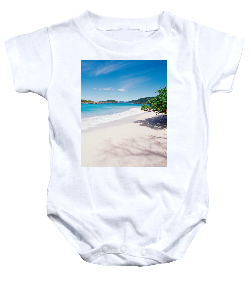 Photography Baby Onesie featuring the photograph Us Virgin Islands, St. John, Cinnamon by Panoramic Images