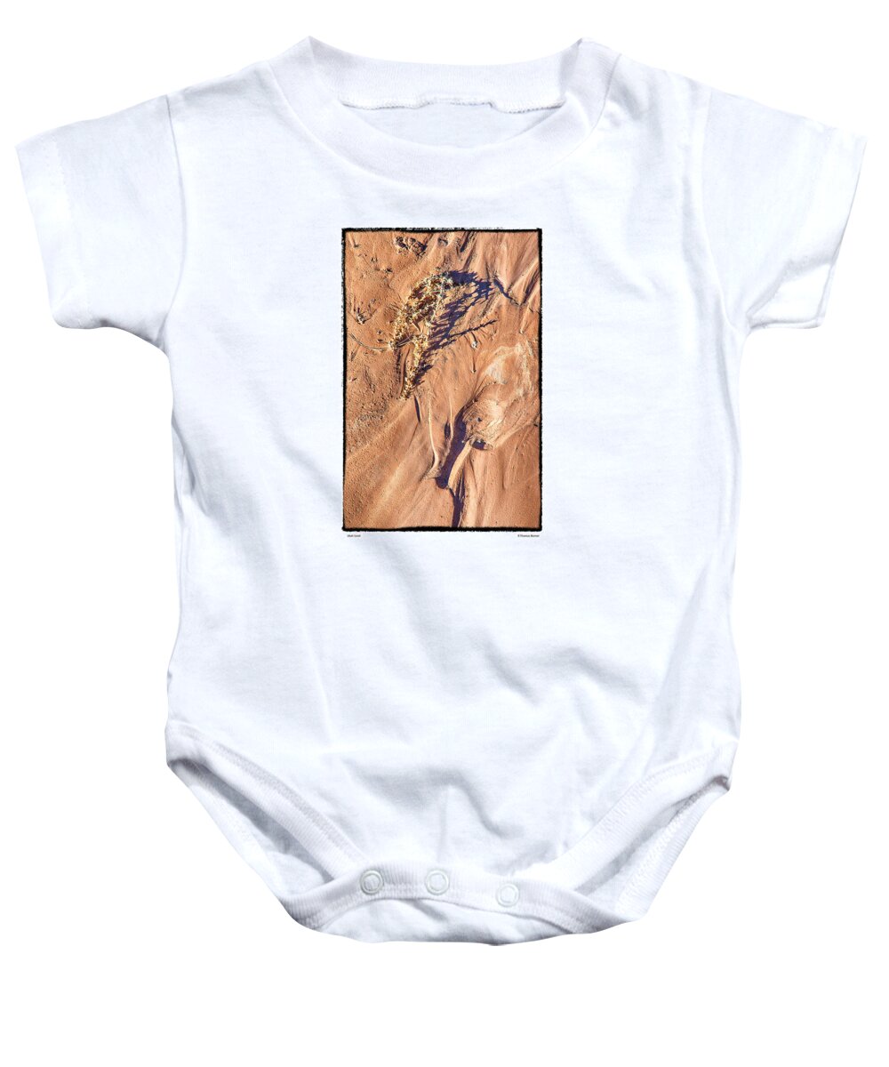 Sand Baby Onesie featuring the photograph Utah Sand by R Thomas Berner