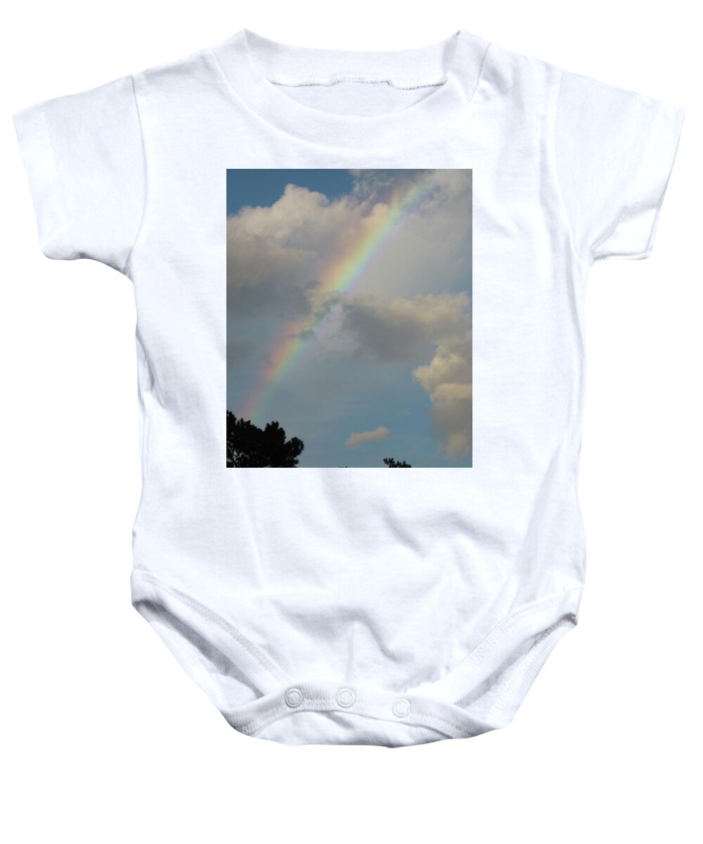 Rainbow Baby Onesie featuring the photograph Where the Creek Comes From by Judith Lauter