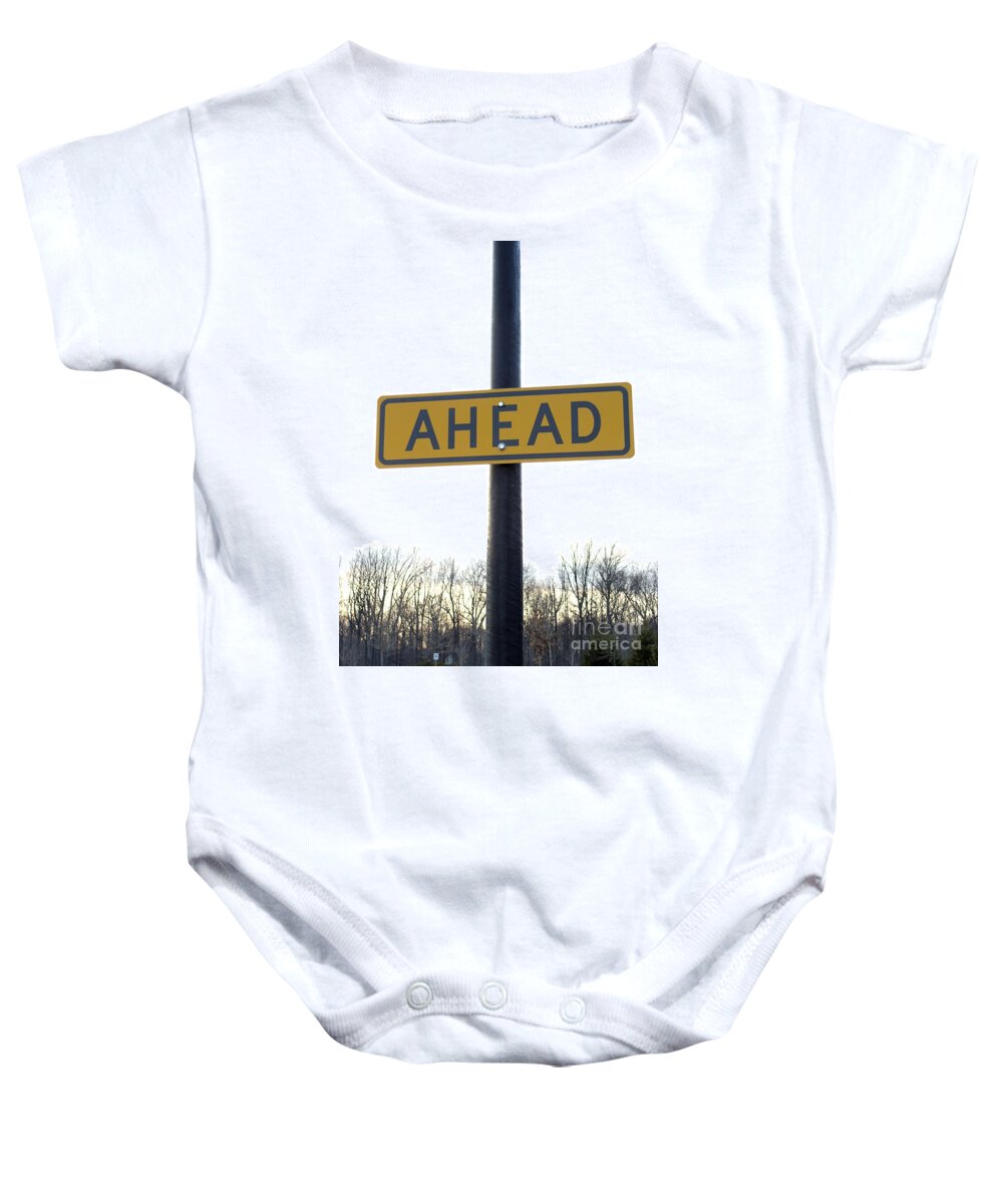 Ahead Baby Onesie featuring the photograph Where the Great Unknown Lies by William Kuta