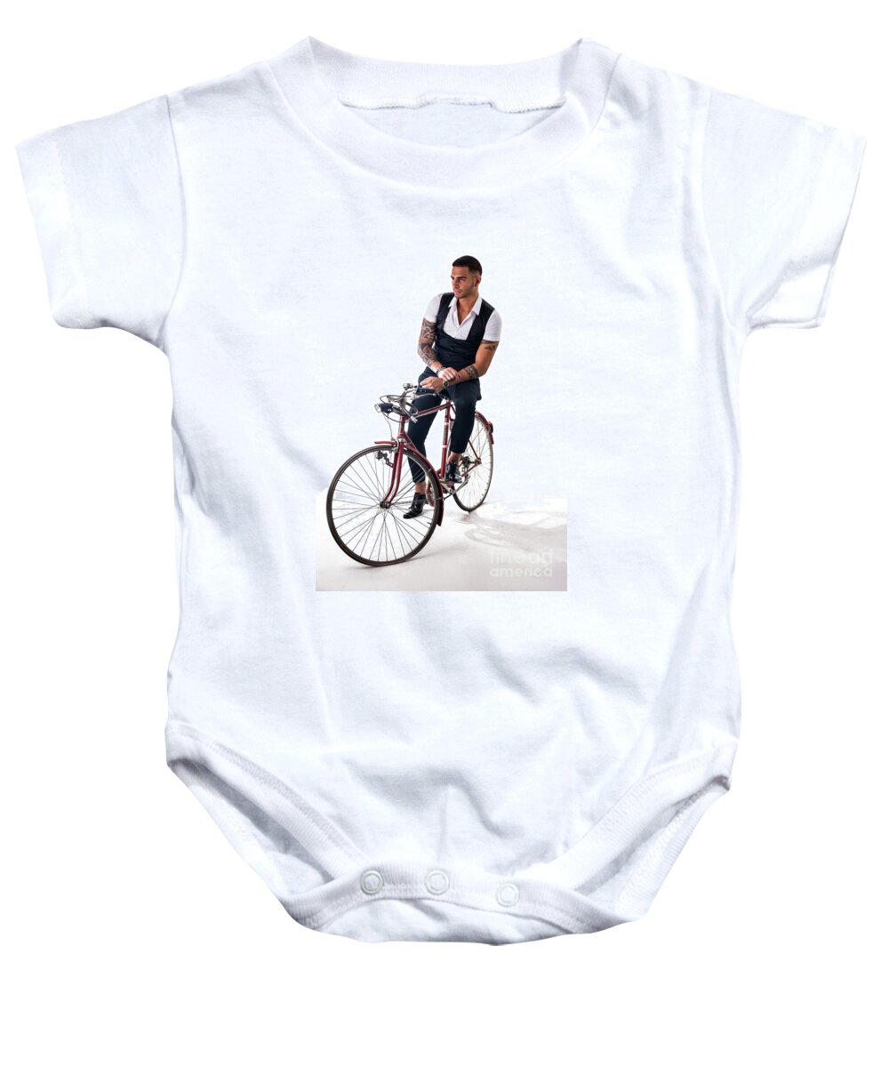Bicycle onesie on sale