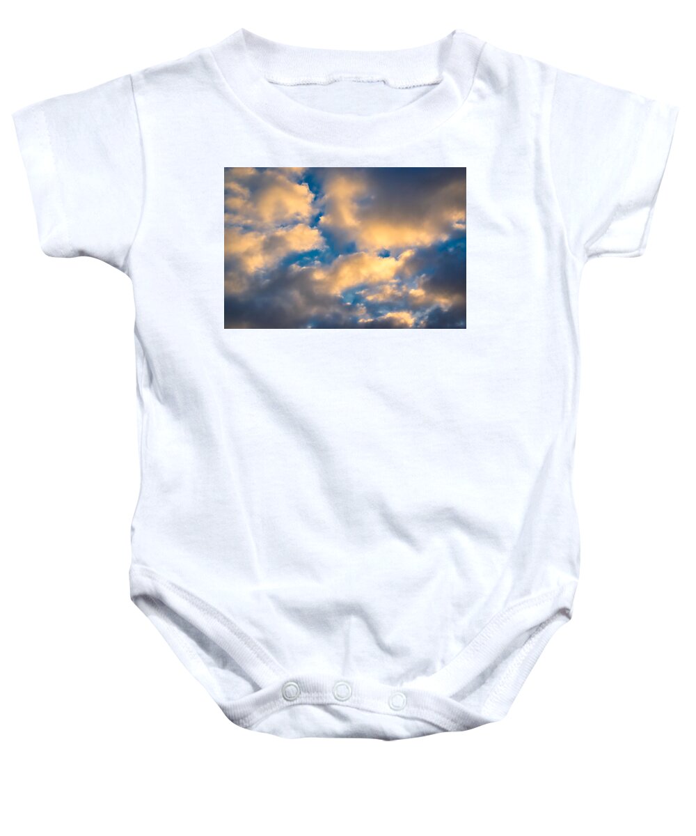 Ocean Baby Onesie featuring the photograph The Heavens Declare #2 by Bonnie Bruno