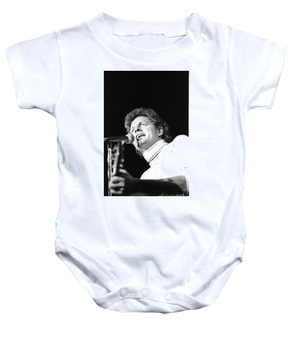 Harry Chapin Baby Onesie featuring the photograph Harry Chapin #2 by Marc Bittan