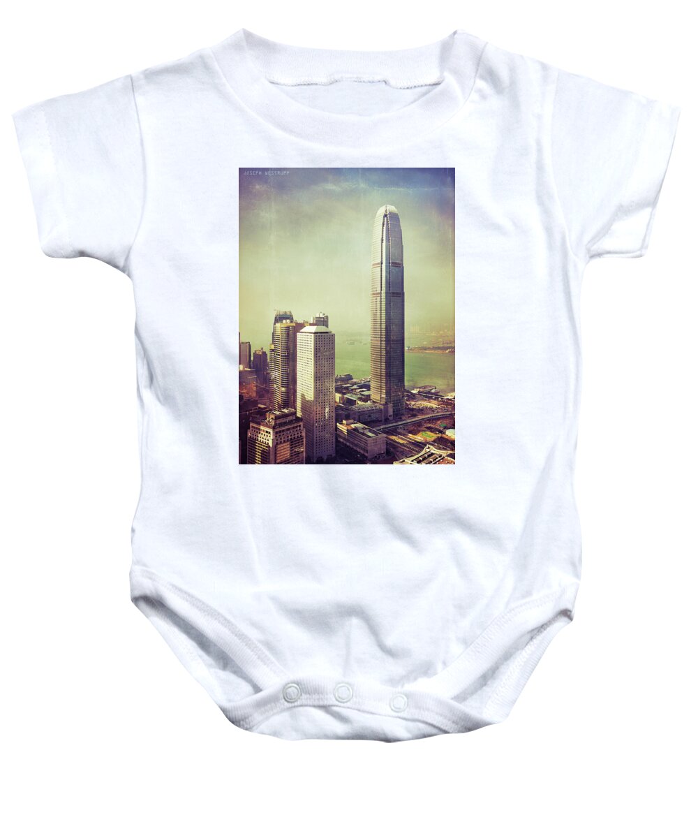 Hong Kong Baby Onesie featuring the photograph 88 Floors by Joseph Westrupp
