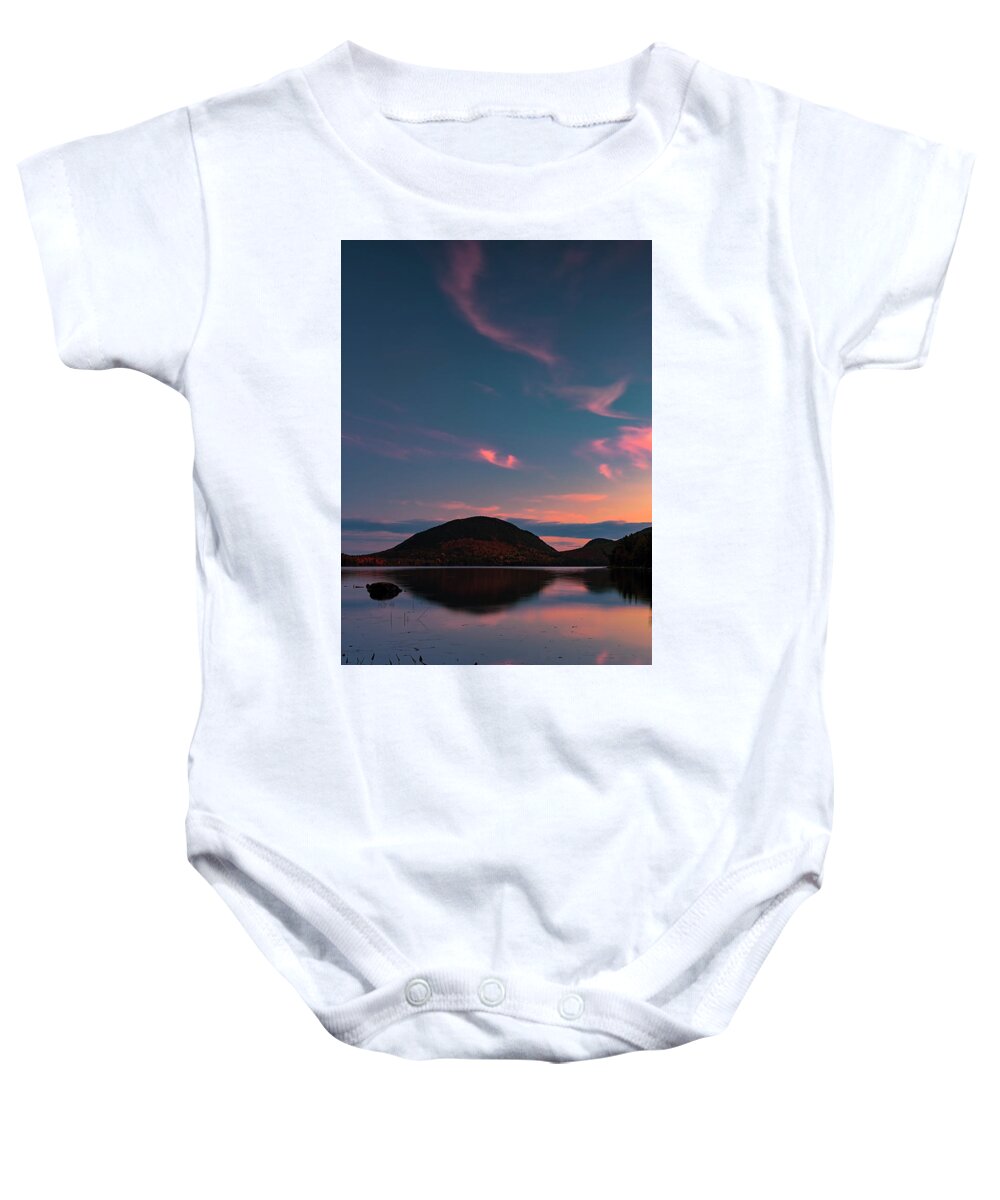 Maine Baby Onesie featuring the photograph Autumn In Maine 19 by Robert Fawcett