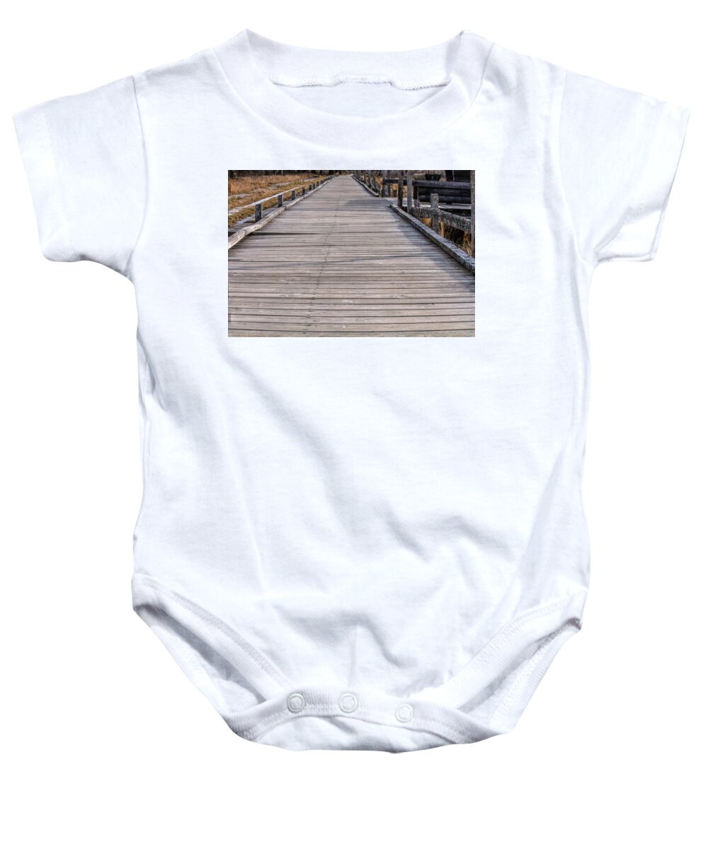 Broad Boardway Baby Onesie featuring the photograph Broad Boardway #i4 by Leif Sohlman