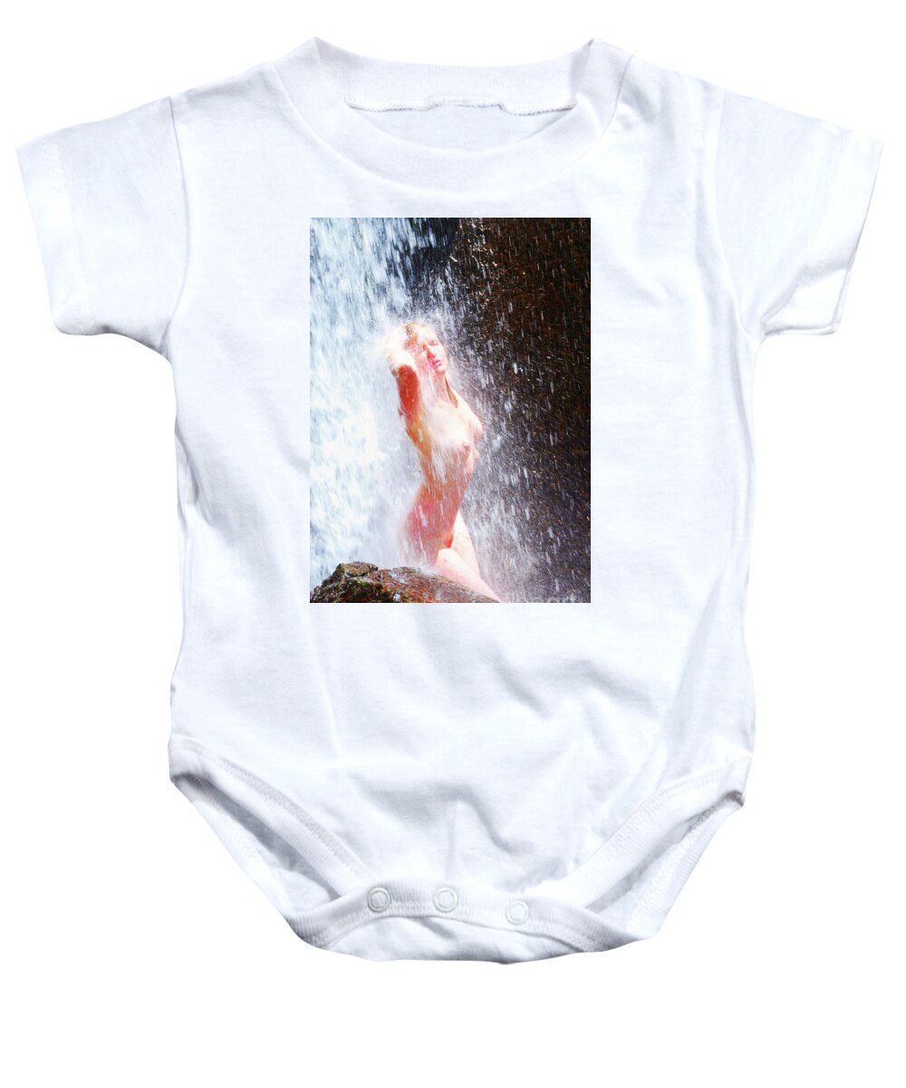 Girl Baby Onesie featuring the photograph Explosion Of Beauty by Robert WK Clark