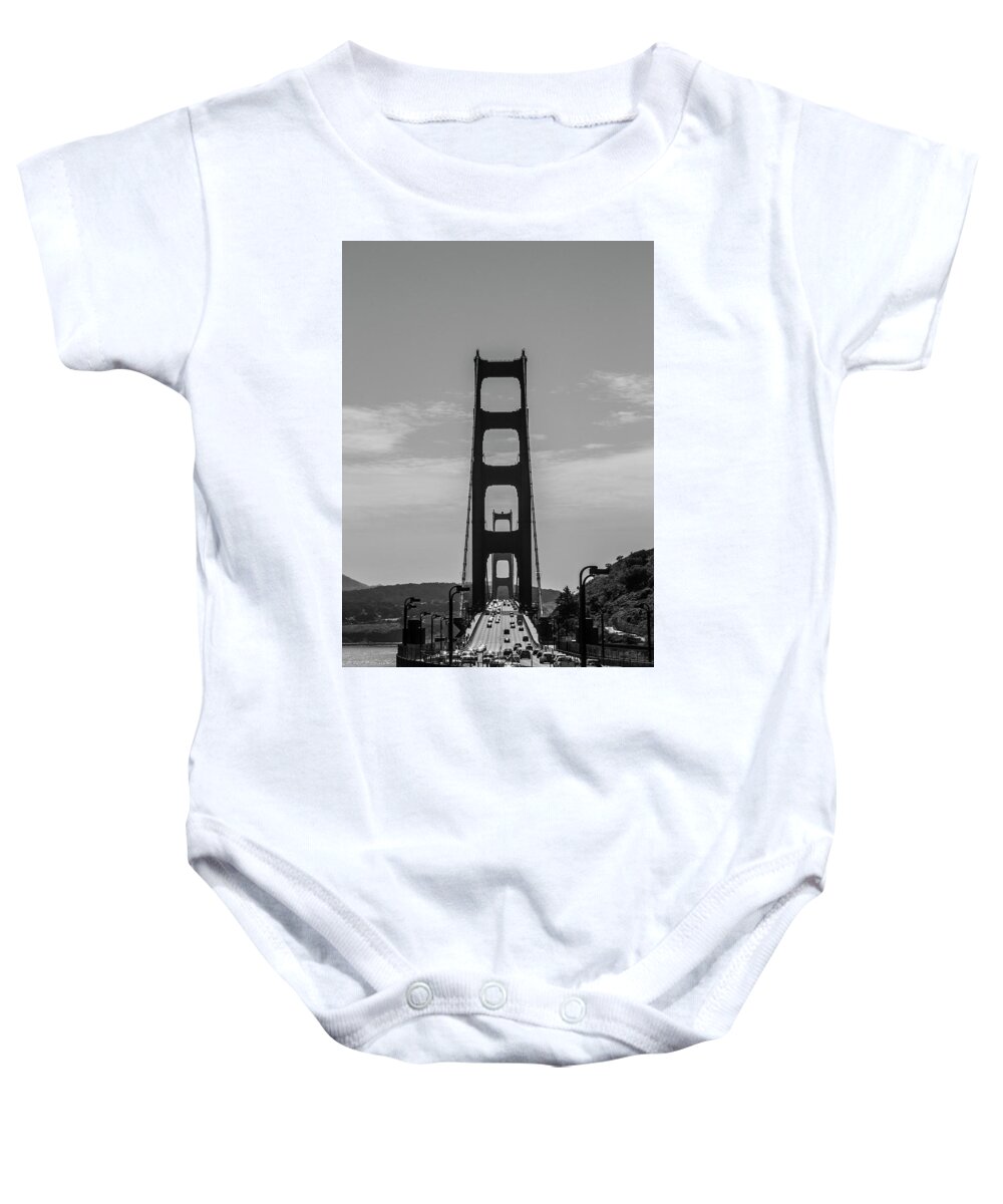 Golden Gate Bridge Baby Onesie featuring the photograph Golden Gate by Stuart Manning