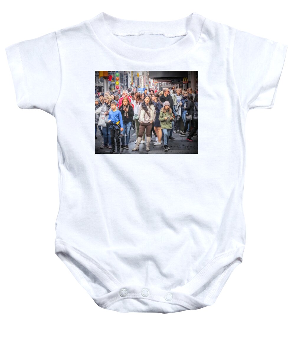 Baby Onesie featuring the photograph I See You, Mr. Photographer by Jack Wilson