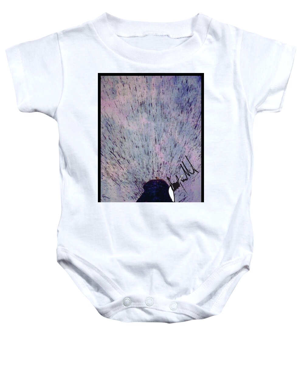  Baby Onesie featuring the digital art Mind by Jimmy Williams