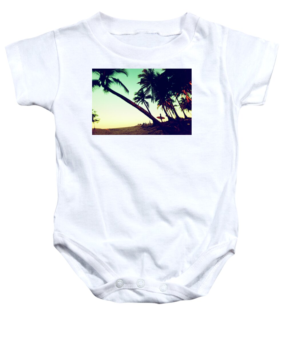 Surfing Baby Onesie featuring the photograph Morning Gaze by Nik West