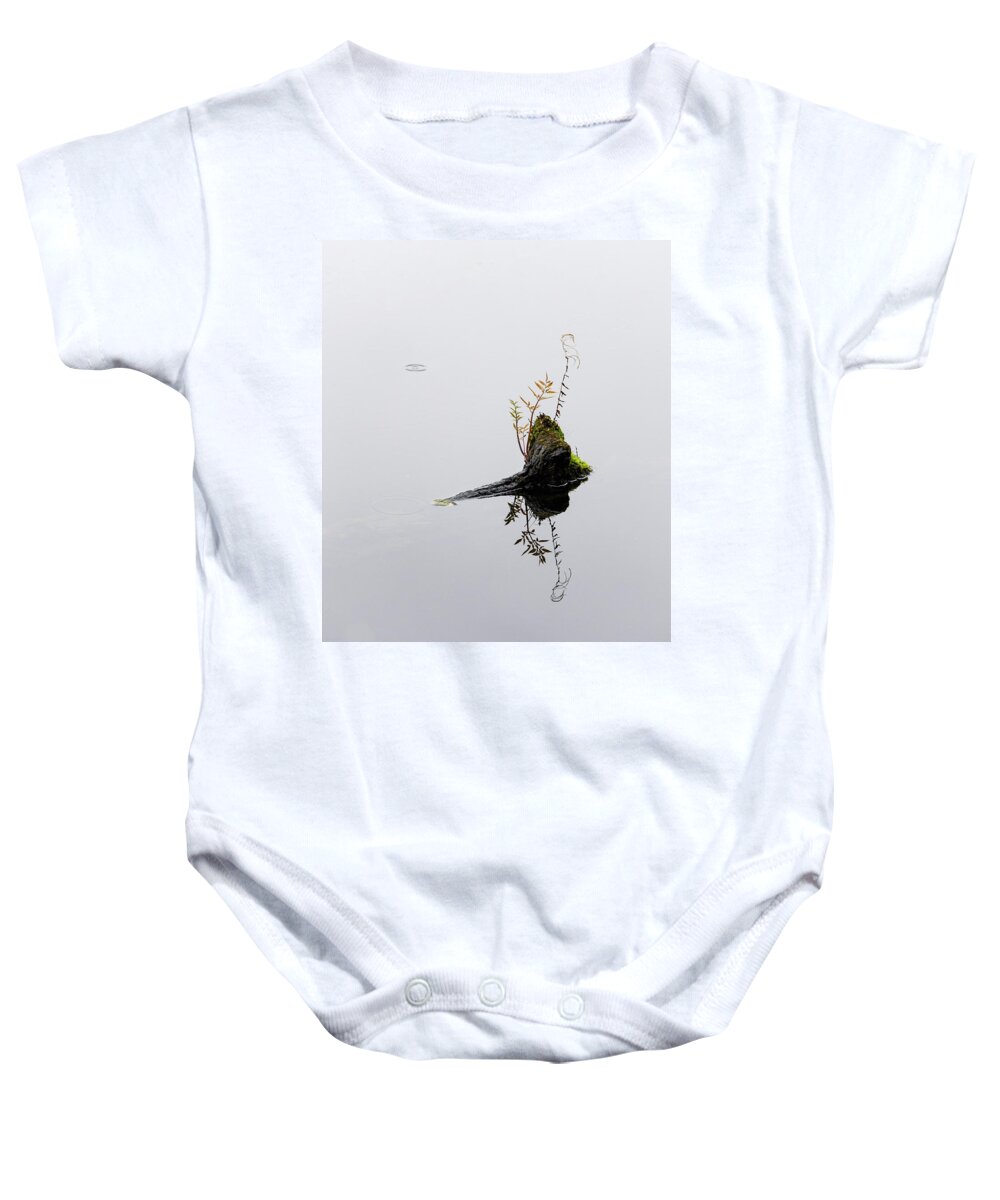 Raindrop Baby Onesie featuring the photograph One Drop by Lynn Wohlers