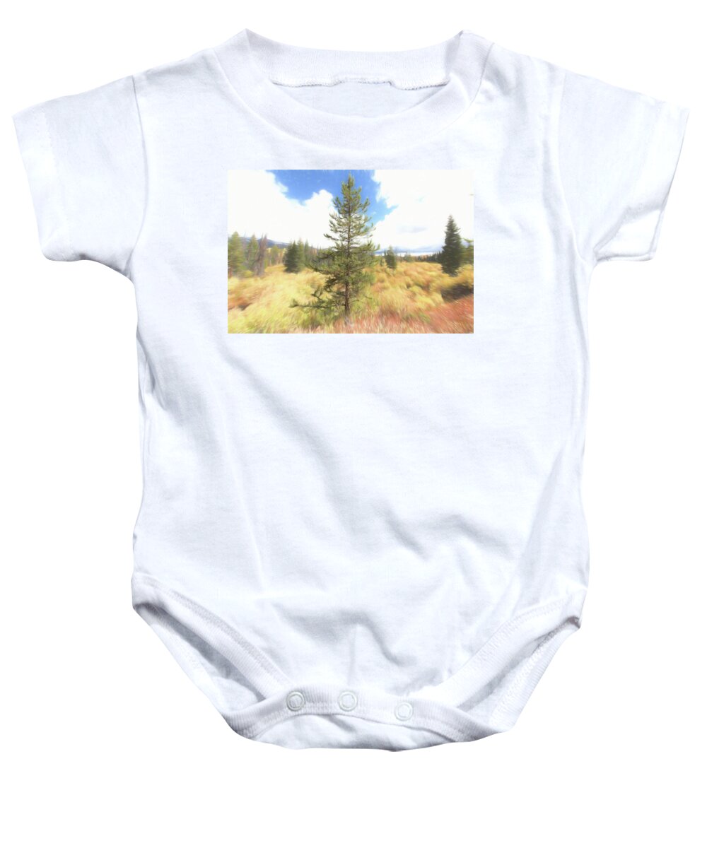 Tree Baby Onesie featuring the photograph Solidarity by Jennifer Grossnickle