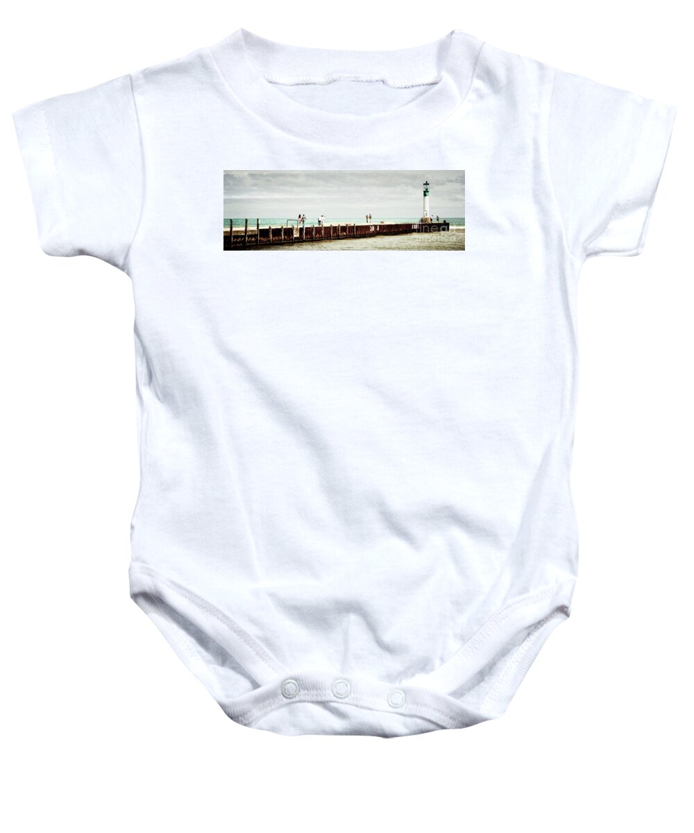 Lake Huron Baby Onesie featuring the photograph Sunny Afternoon #1 by RicharD Murphy