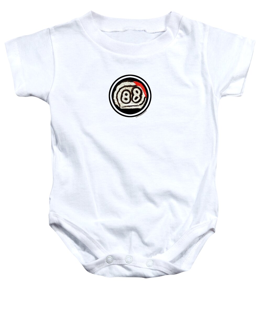 Annas88 Baby Onesie featuring the photograph Teammate 88 by Ismael Cavazos