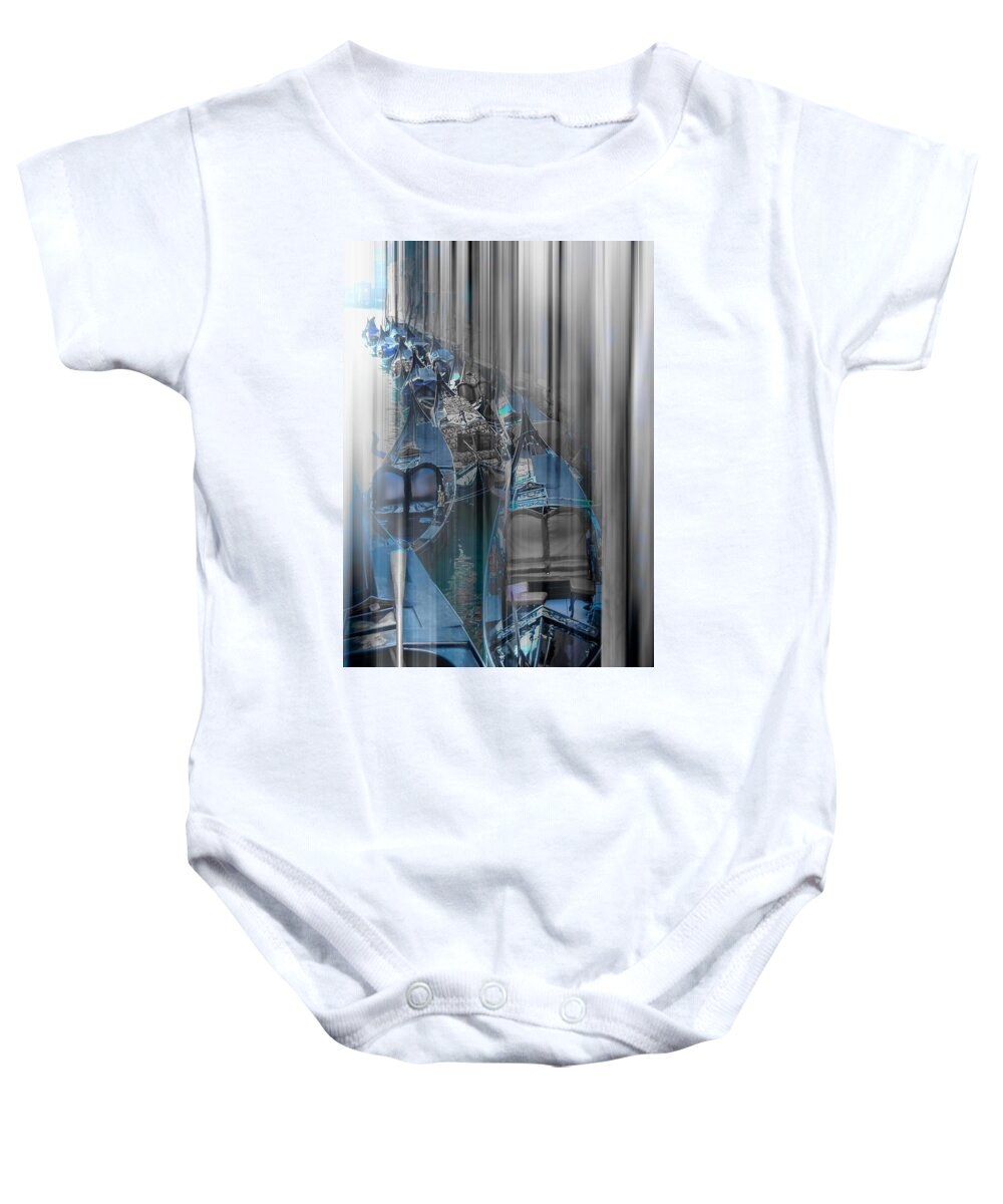 Italy Baby Onesie featuring the photograph The Artsy Venice 10 by Wolfgang Stocker