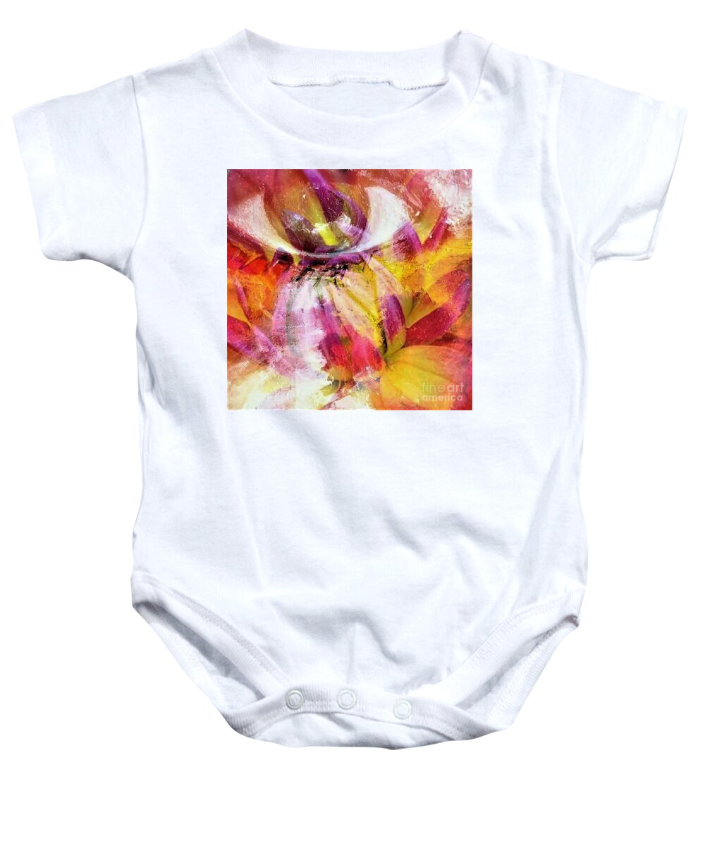 Digital Art Baby Onesie featuring the digital art Unseen by Tracey Lee Cassin