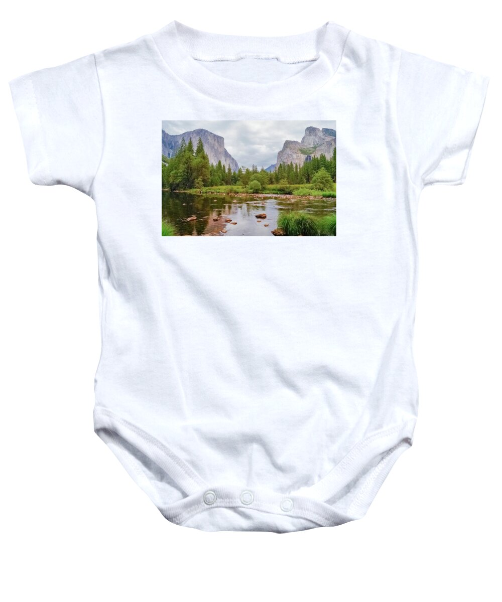 Valley View Baby Onesie featuring the photograph Valley View 2013 by Joe Kopp