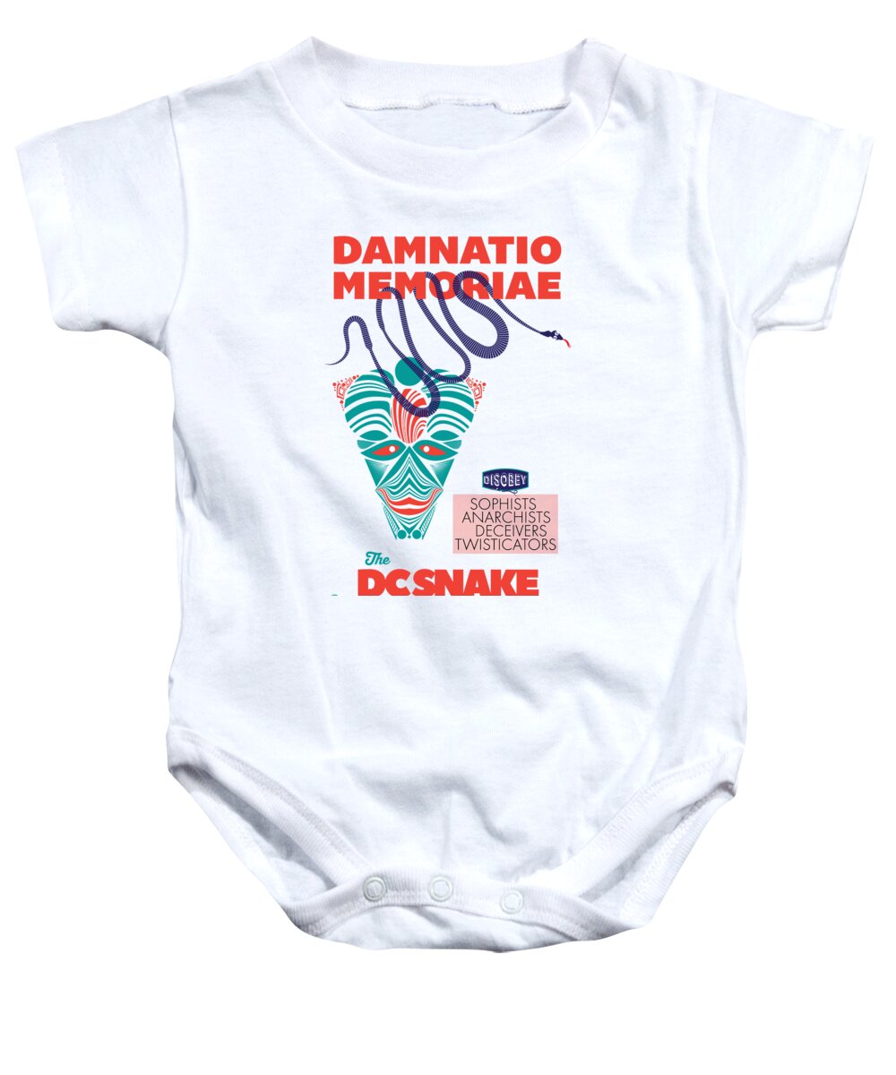 Poster Graphic Baby Onesie featuring the digital art Ornativo Vero Circulus No 4296 #1 by Alan Bennington