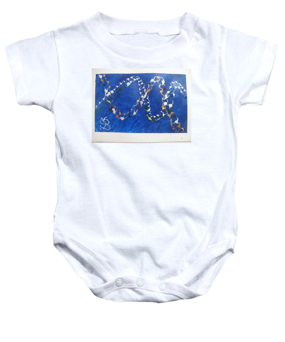  Baby Onesie featuring the drawing 102-1209 by AJ Brown