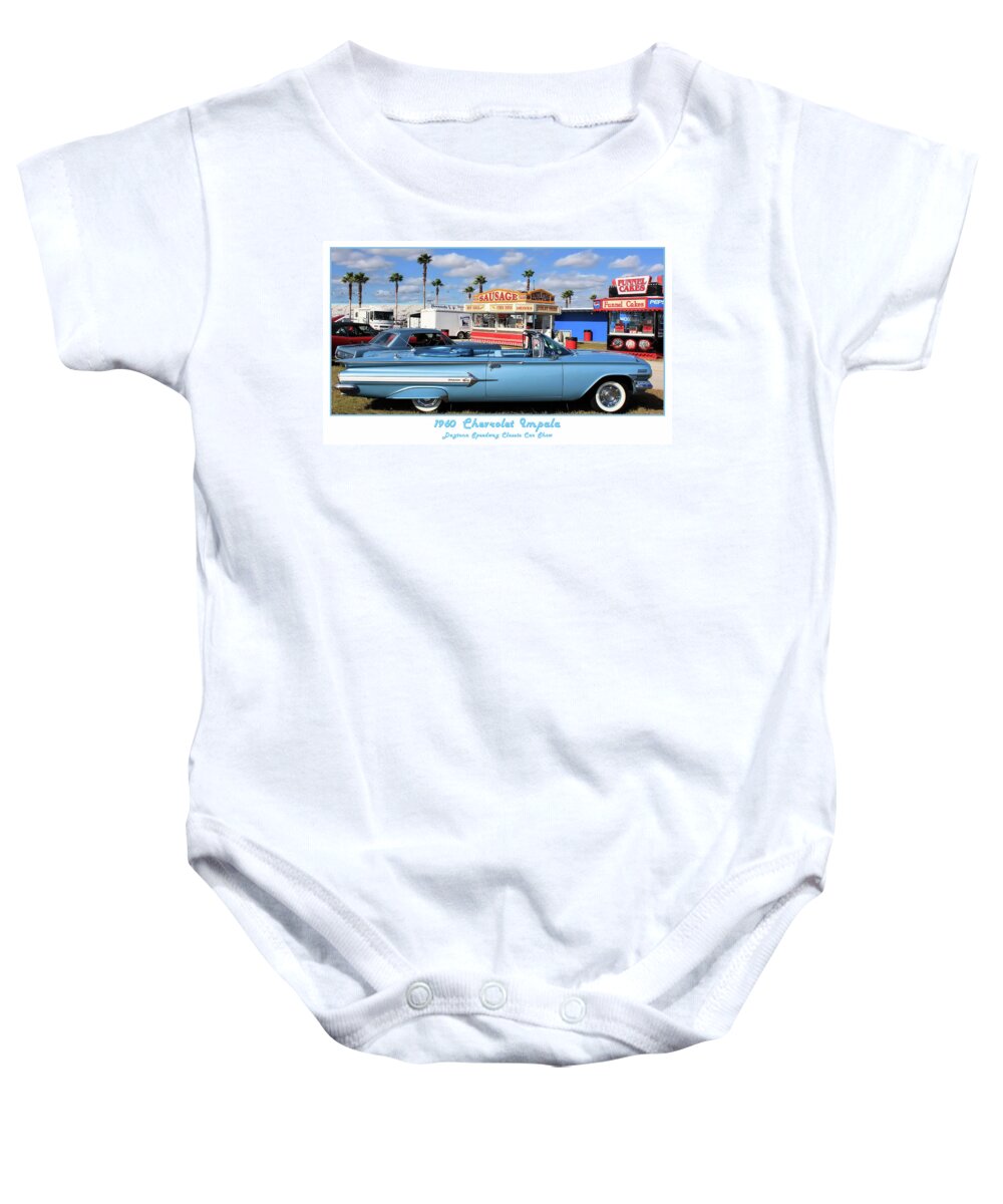 Fine Art Baby Onesie featuring the photograph 1960 Chevy Impala by Robert Harris
