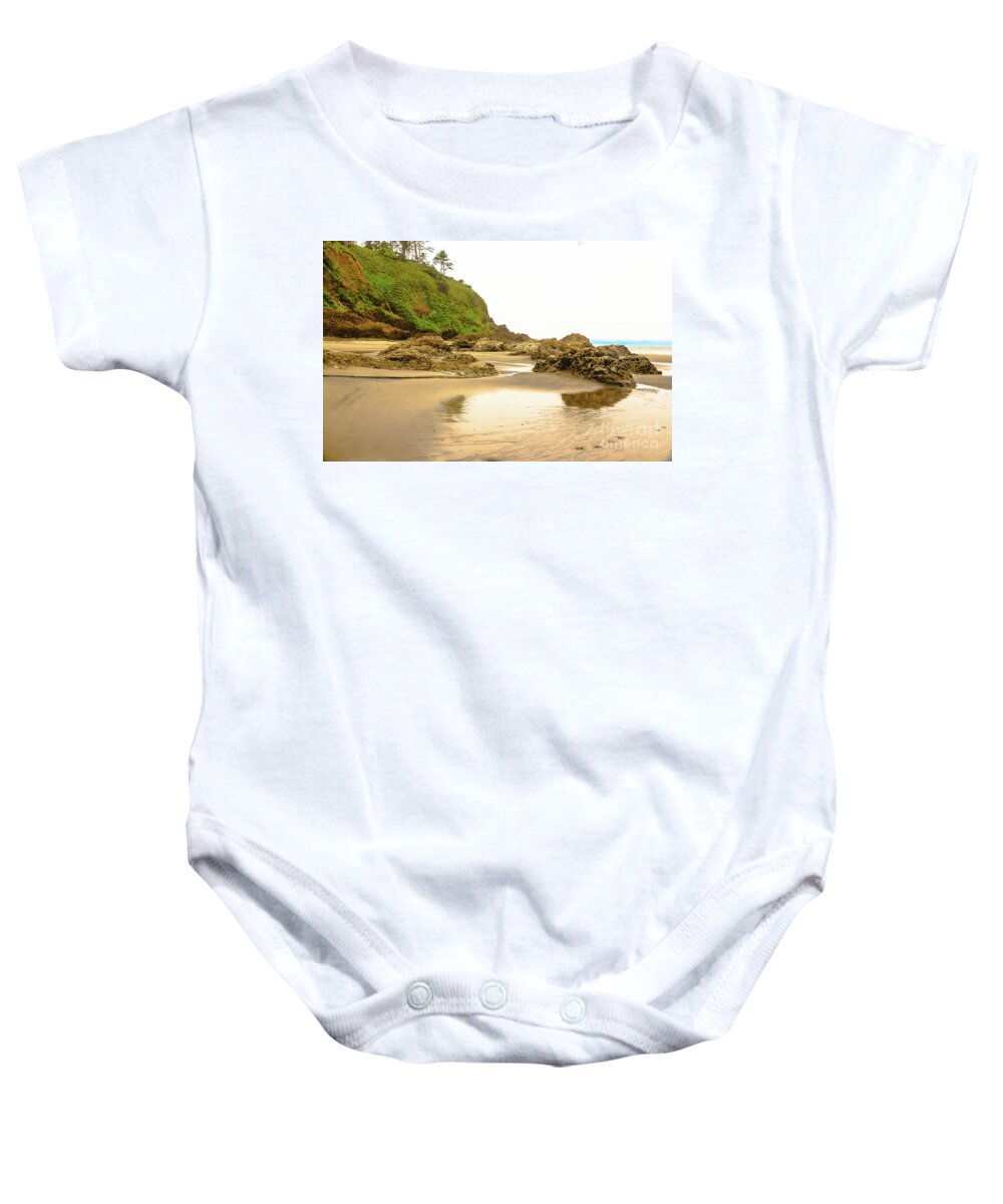 Beach Baby Onesie featuring the photograph Morning Light #1 by Robert Bales