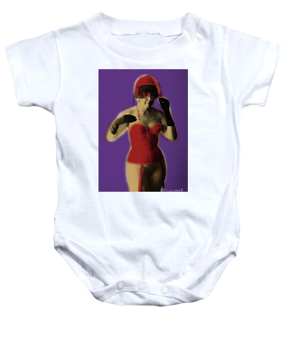 Tinted Bw Baby Onesie featuring the digital art Tinted BW #9 by Bob Winberry