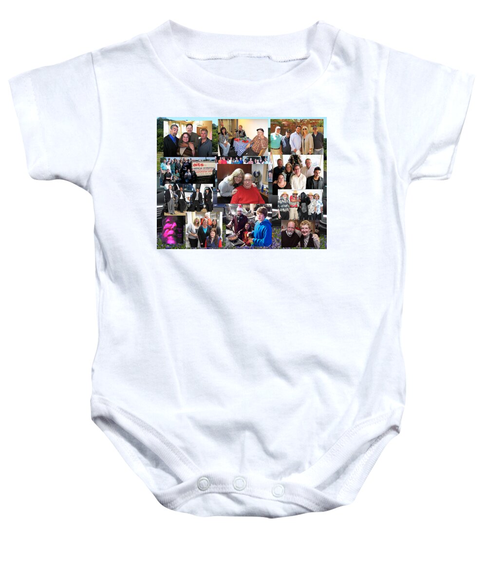  Baby Onesie featuring the photograph AITS Family and Friends by Derek Dean