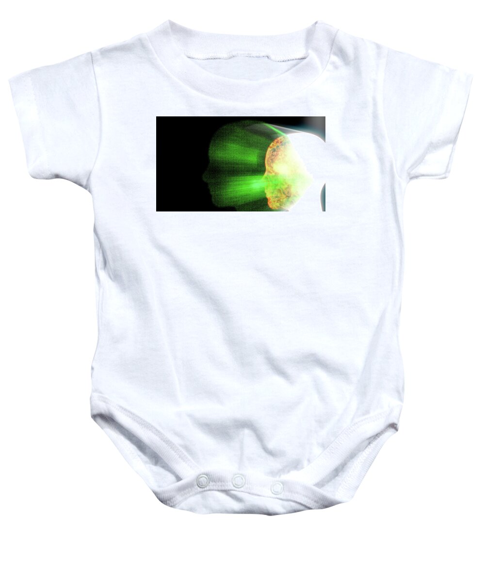 Afterlife Baby Onesie featuring the photograph Before by Bob Orsillo