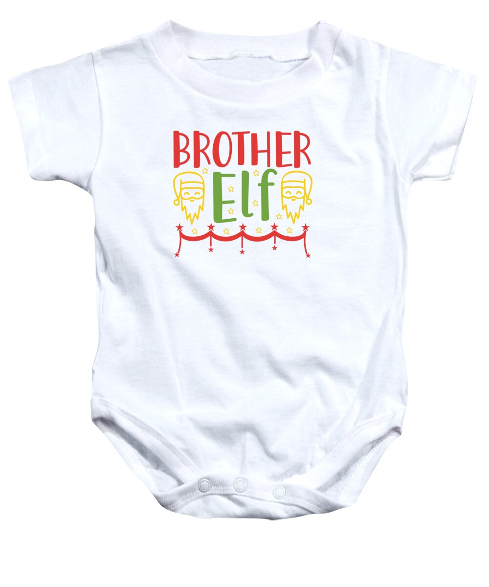 Boxing Day Baby Onesie featuring the digital art Brother elf by Jacob Zelazny