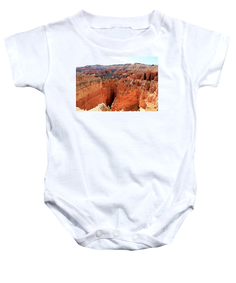 Bryce Canyon National Park Baby Onesie featuring the photograph Bryce Canyon National Park by Richard Krebs