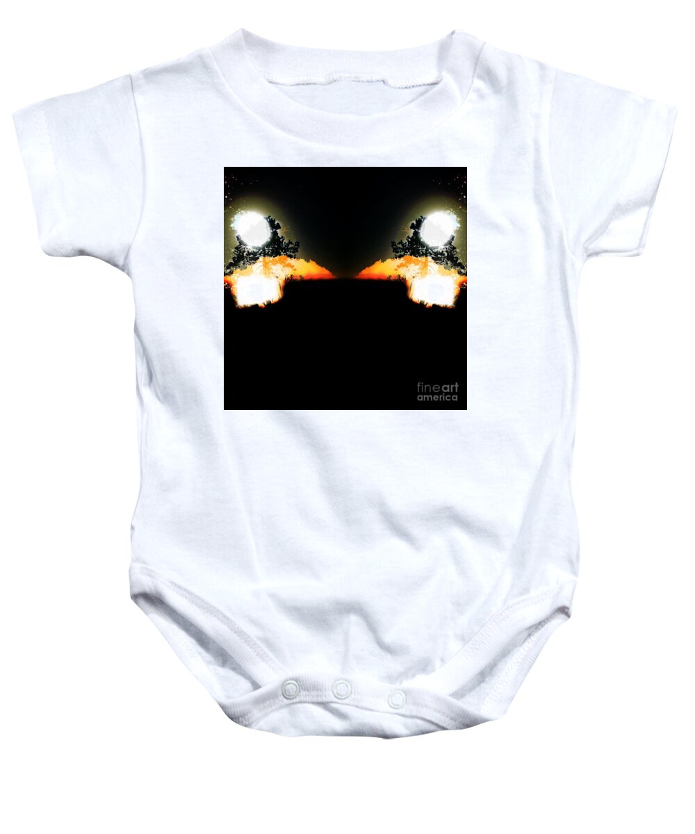 Photograph Baby Onesie featuring the photograph C-Based Xiii by Alexandra Vusir