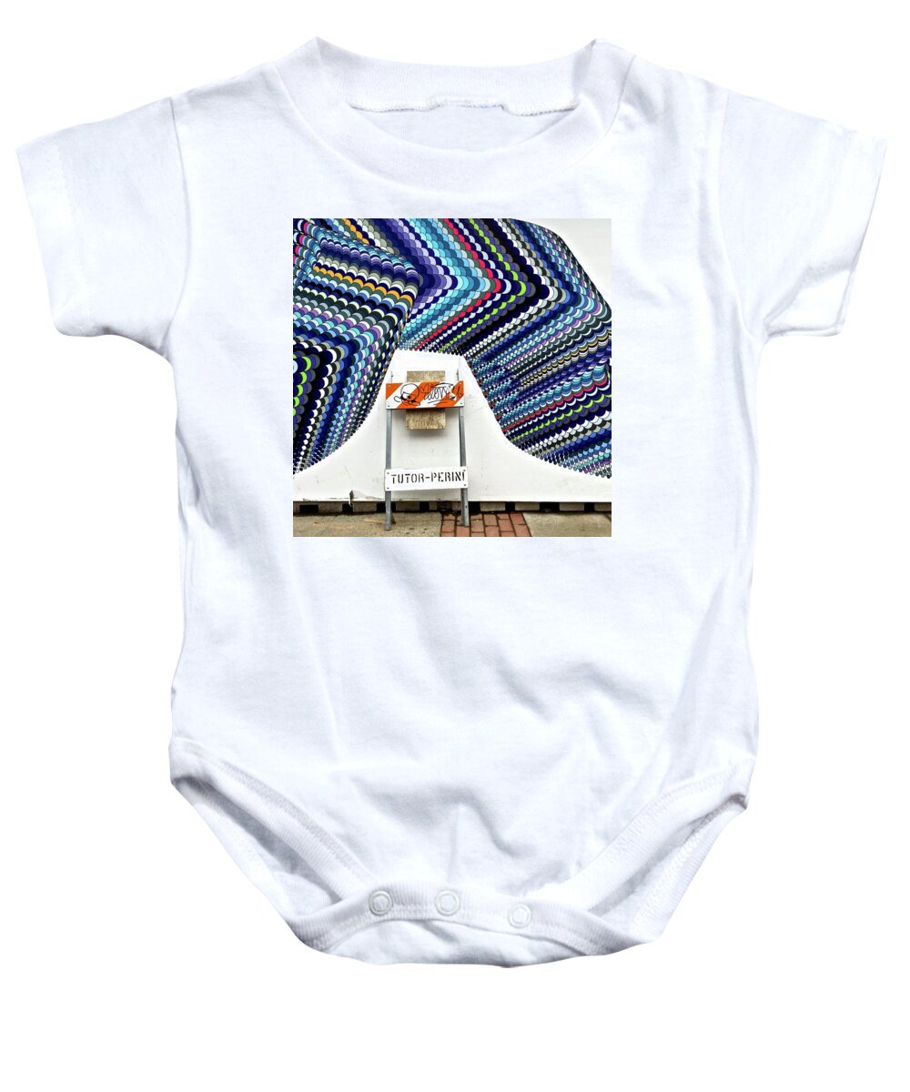  Baby Onesie featuring the photograph Construction Site by Julie Gebhardt