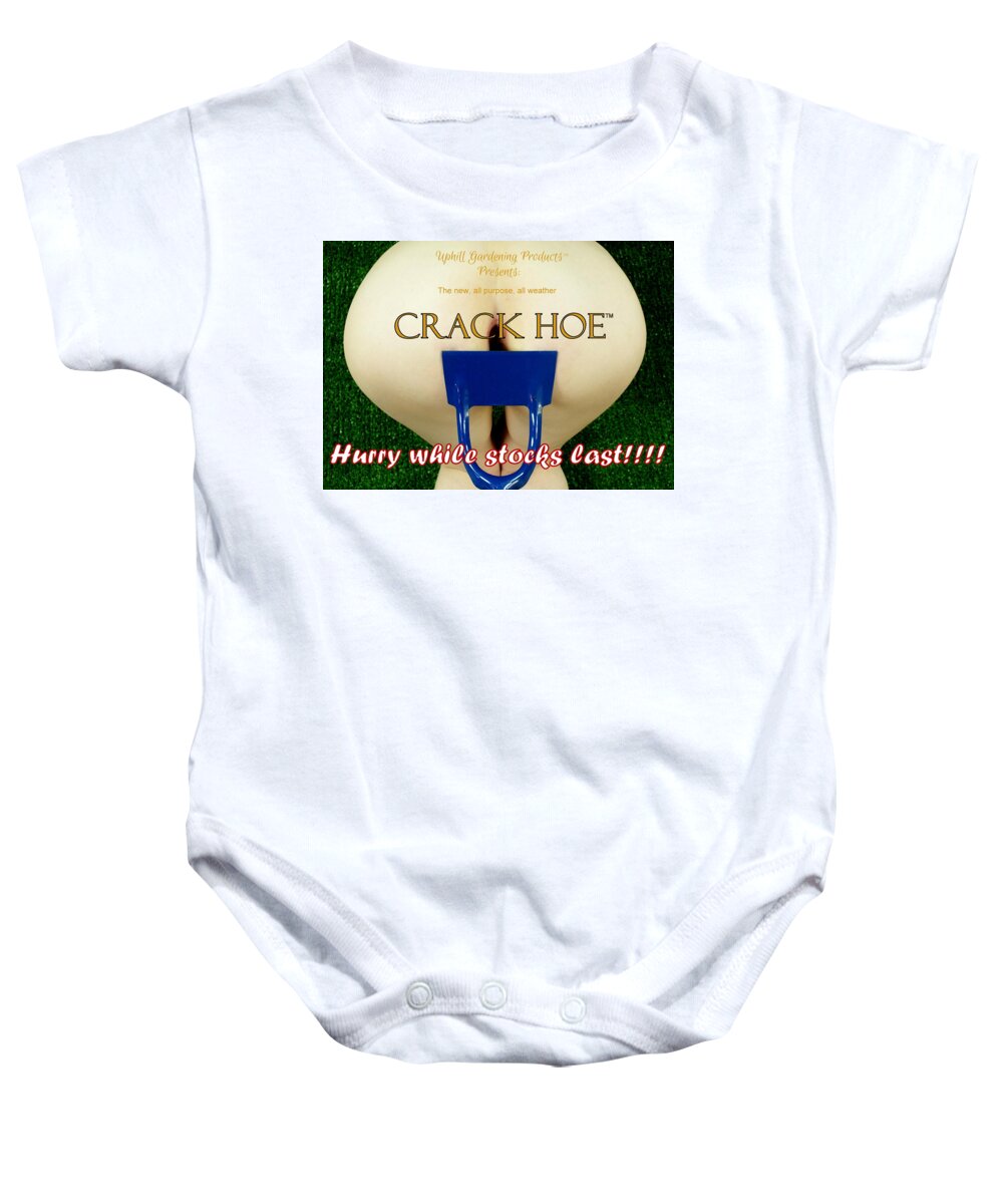 Hot Baby Onesie featuring the photograph Crack Hoe 2 by Guy Pettingell