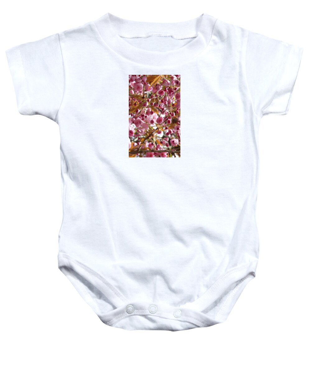 Nature Baby Onesie featuring the mixed media Emotions by Marvin Blaine