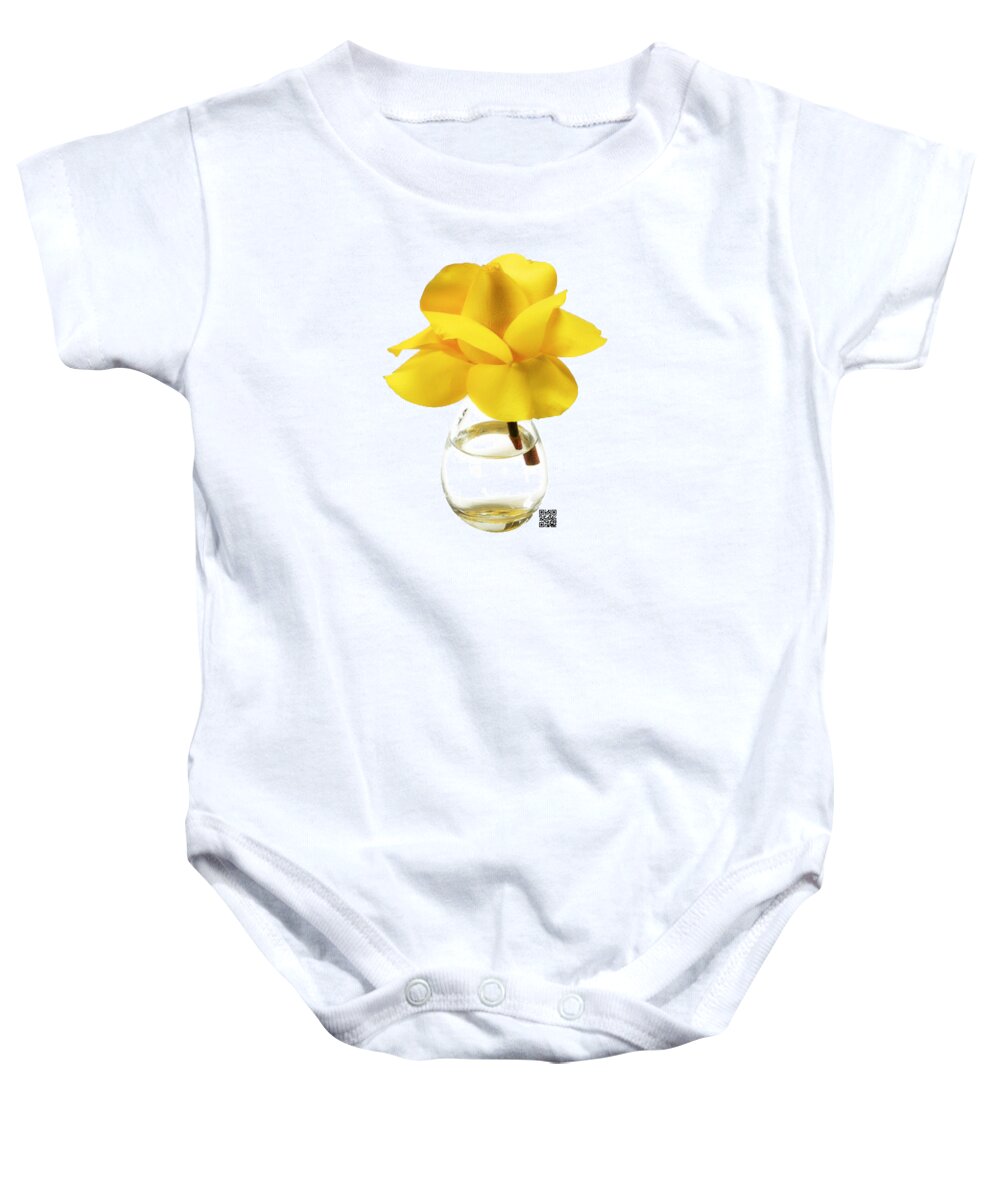 Rose Baby Onesie featuring the mixed media Good Morning by Rafael Salazar