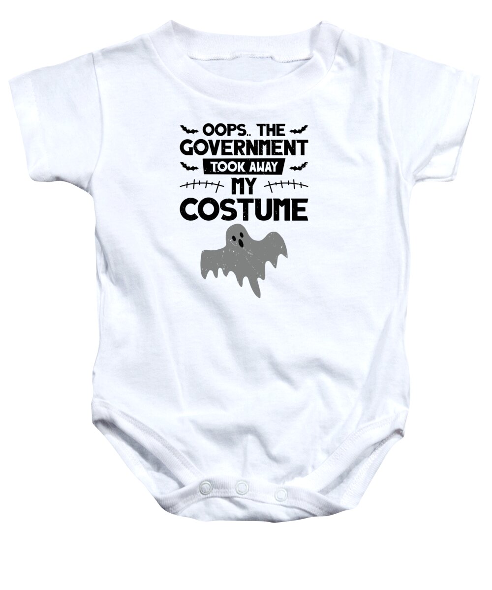 Halloween Baby Onesie featuring the digital art Halloween Costume Voters Election Politicians Voting by Toms Tee Store