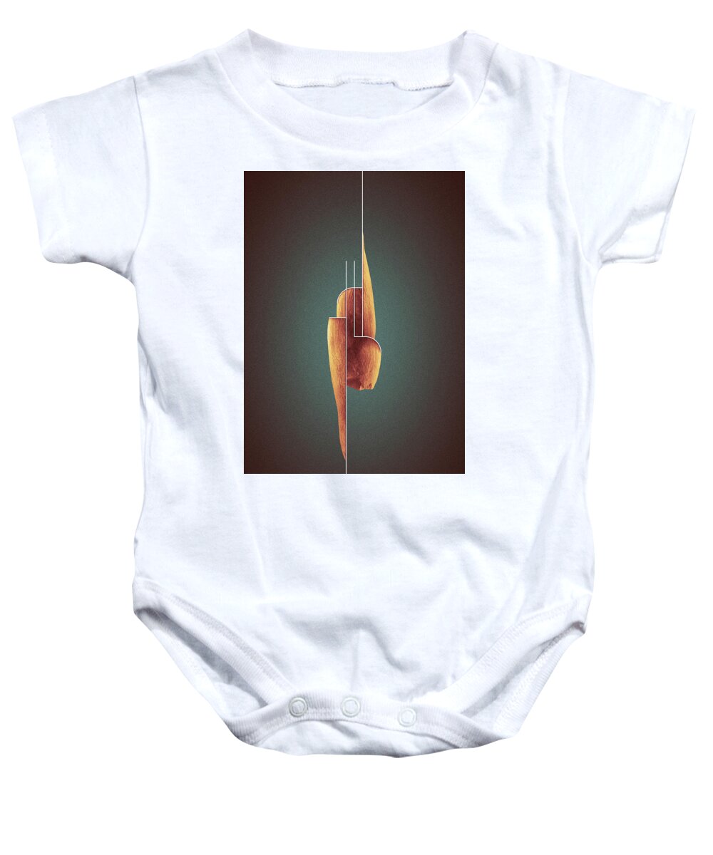 Graphic Baby Onesie featuring the photograph Innaiant ii by Joseph Westrupp