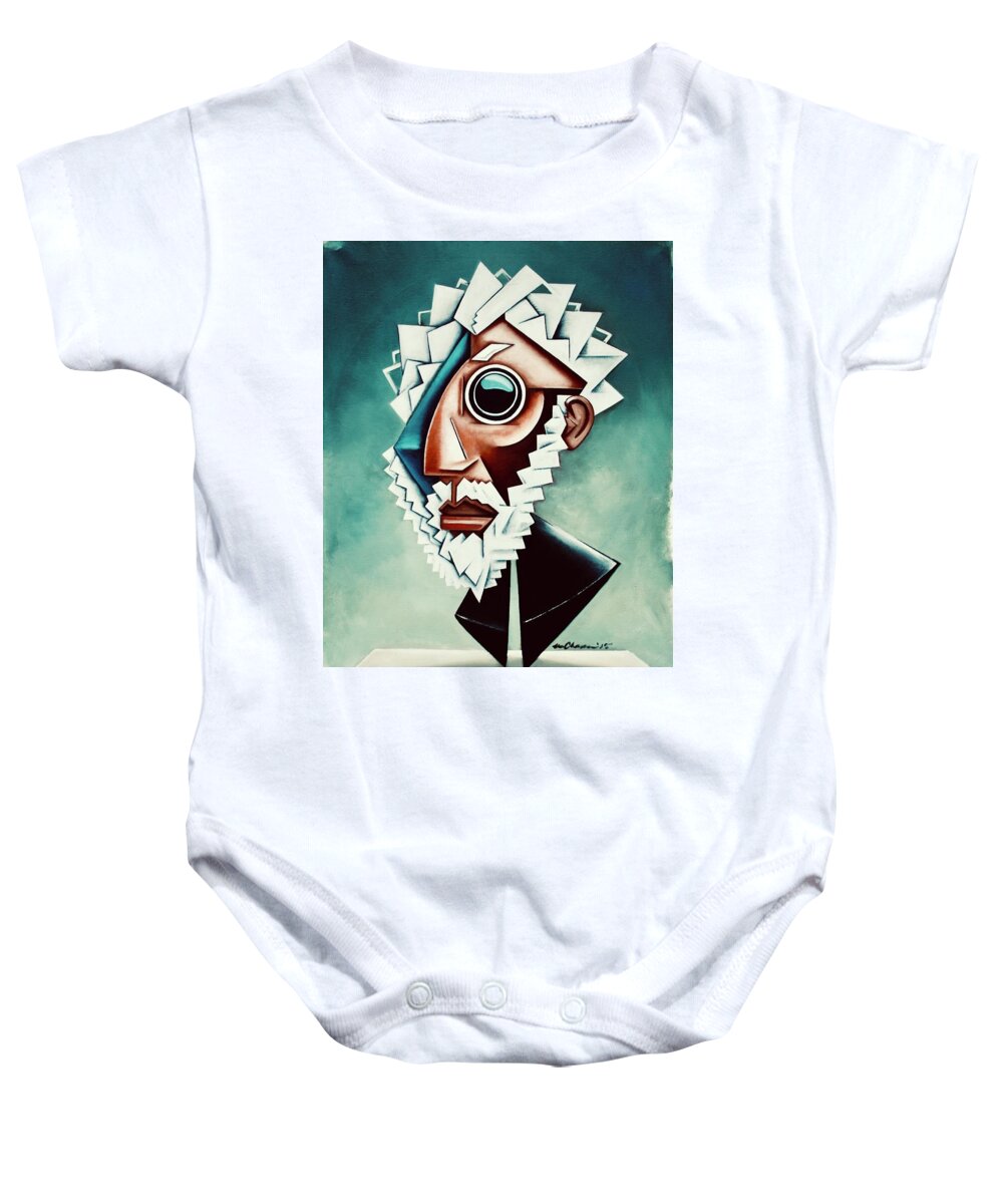 Sonny Rollins Baby Onesie featuring the painting Late Sonny by Martel Chapman