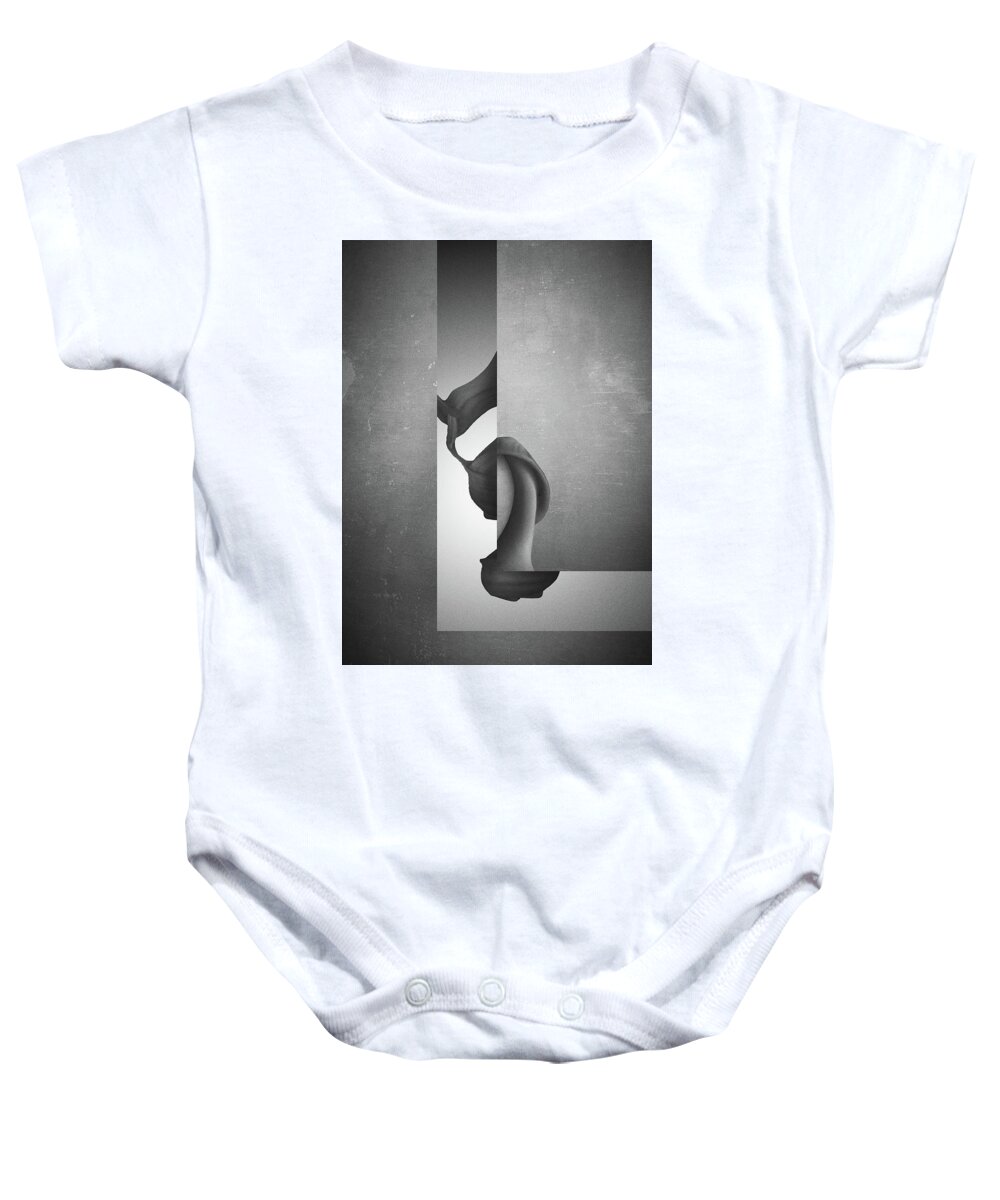 Abstract Baby Onesie featuring the photograph Pheno ii by Joseph Westrupp