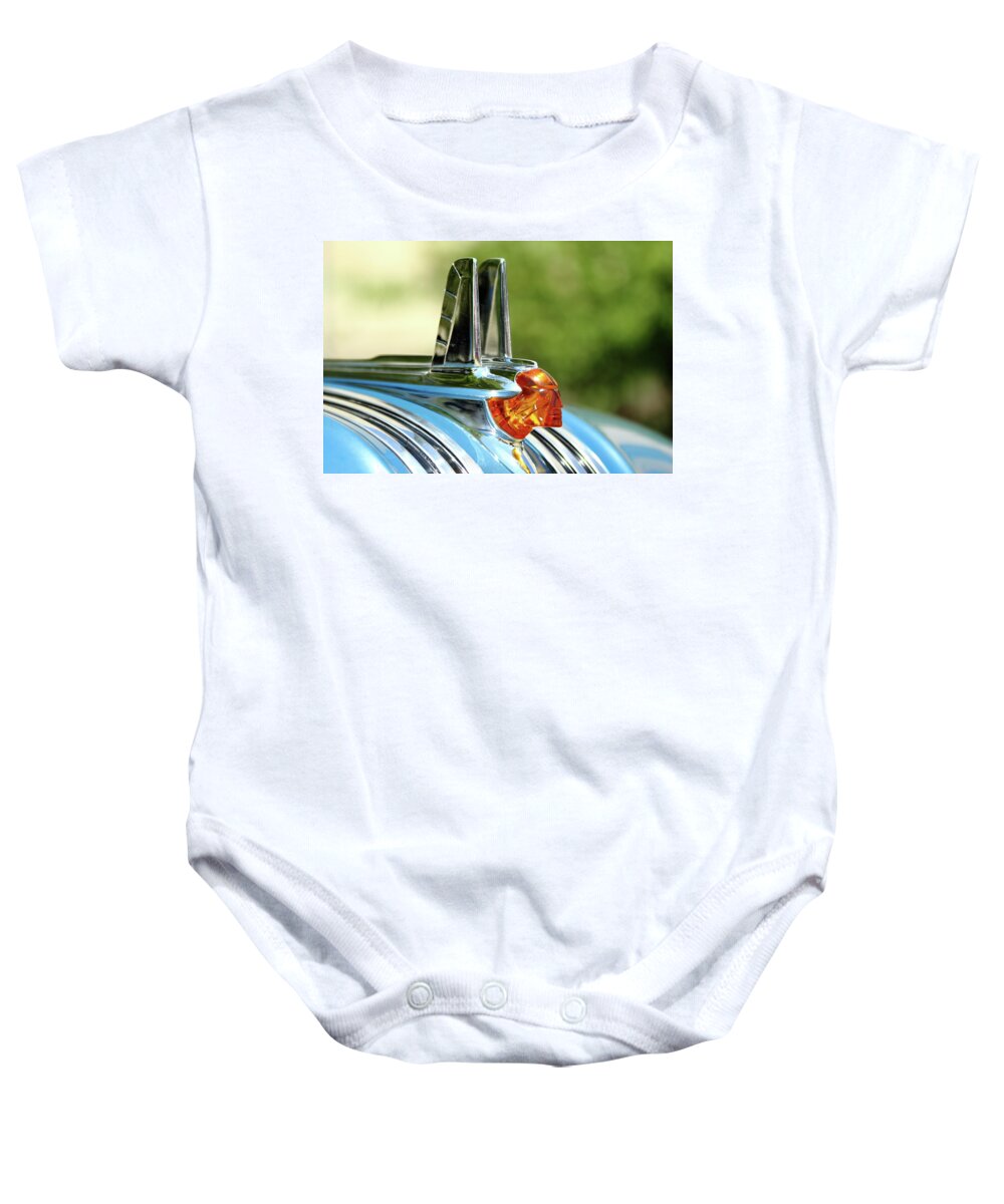 Pontiac Baby Onesie featuring the photograph Pontiac Proud by Lens Art Photography By Larry Trager