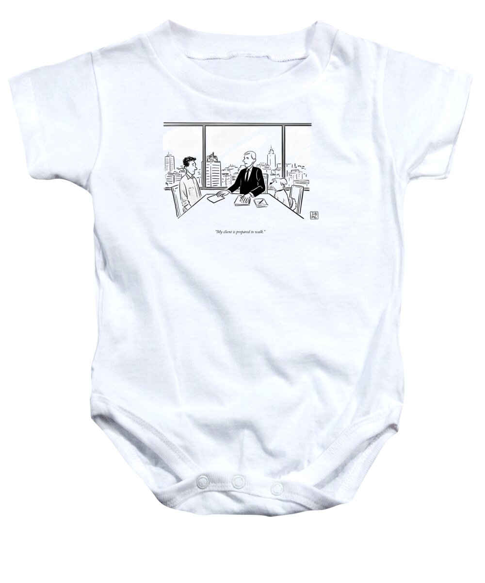 Cctk Baby Onesie featuring the drawing Prepared To Walk by Ian Boothby and Pia Guerra