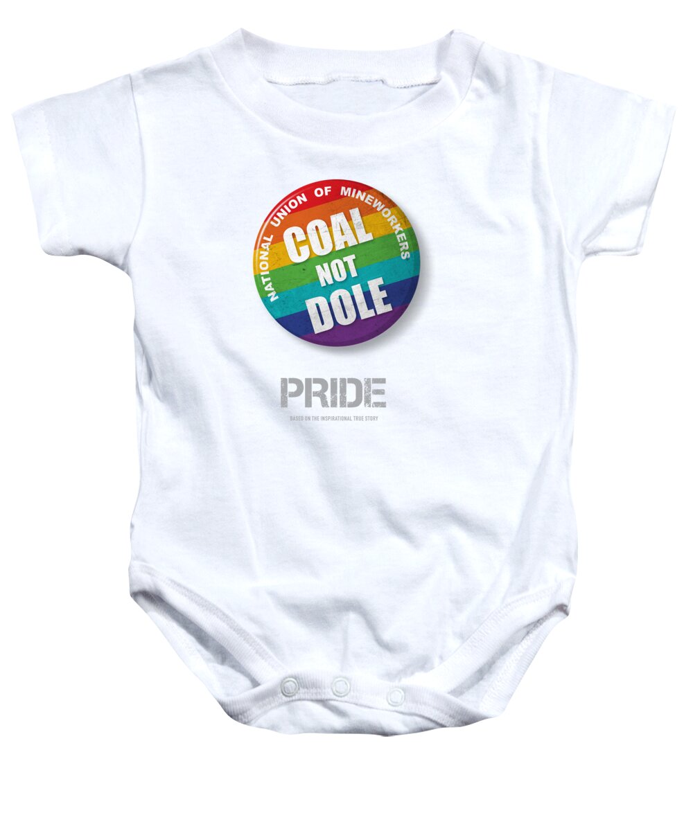 Pride Baby Onesie featuring the digital art Pride - Alternative Movie Poster by Movie Poster Boy